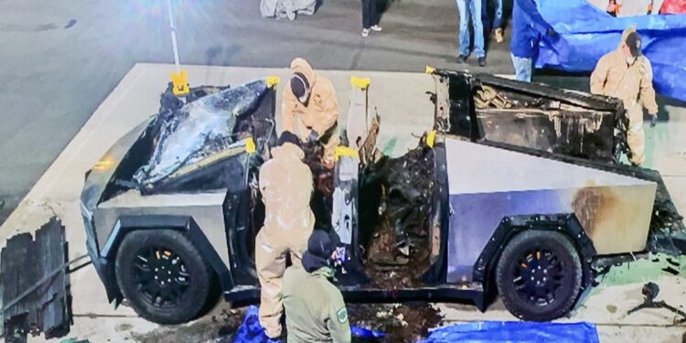 Police Release Manifesto From Suspect Who Blew Up Cybertruck