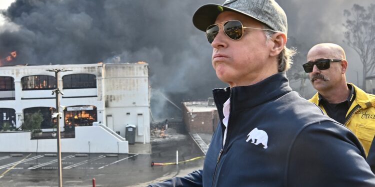 Gavin Newsom Lies To California Fire Victim About Calling Biden
