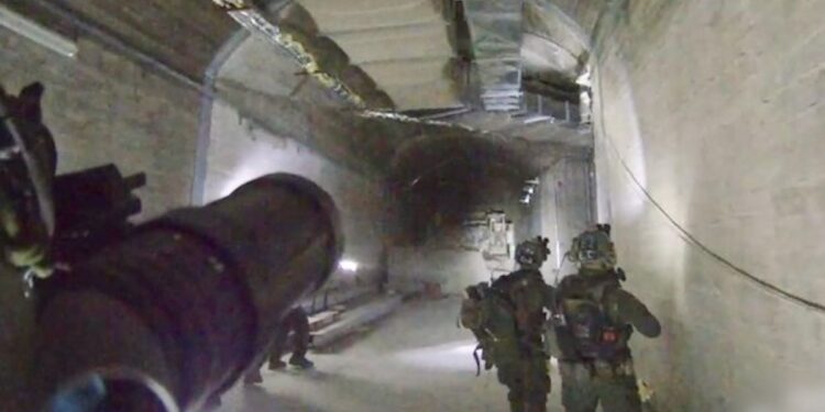 IDF Releases Footage From Raid It Carried Out On Underground Iranian Missile Factory