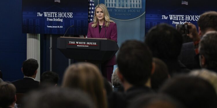 Karoline Leavitt Issues Warning To Reporters At WH Press Briefing