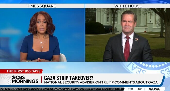 CBS Seethes to Waltz Over Trump’s Gaza Plan, Predicts Terror Attacks in U.S.