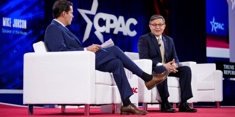 At CPAC, Johnson Vows to ‘Take a Blowtorch to Regulatory State’