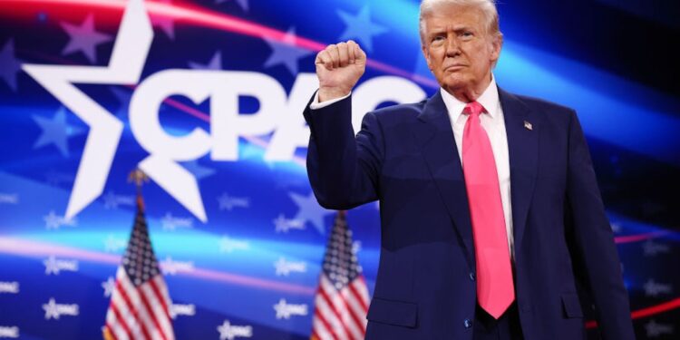 Trump Unloads On Biden At CPAC