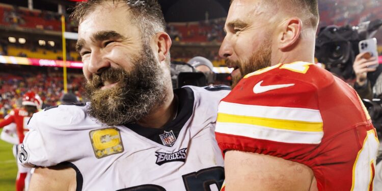 Jason Kelce Discusses ‘Mixed Emotions’ Of Watching His Former Team Wallop His Brother