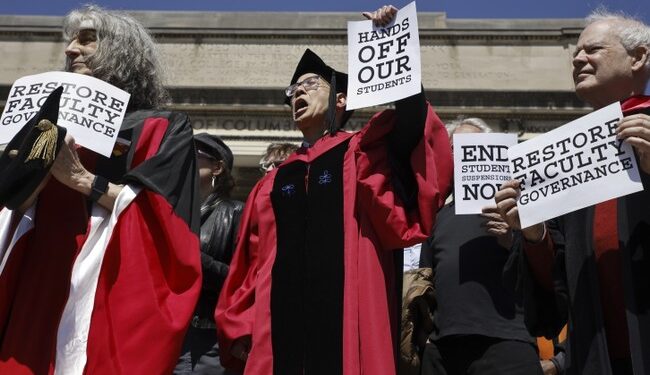 ‘Long Live the Intifada’—Hate Continues at Columbia U As Faculty Holds ‘Emergency Vigil’ – RedState