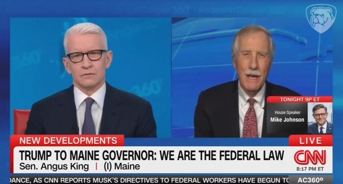 CNN Cues Maine Senator to Trash Trump as a Dictator on Women’s Sports