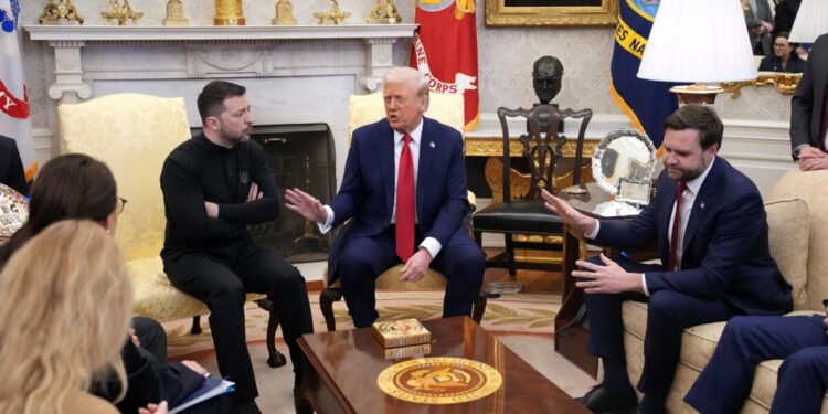 U.S. Lawmakers React To Explosive Trump-Zelensky Meeting