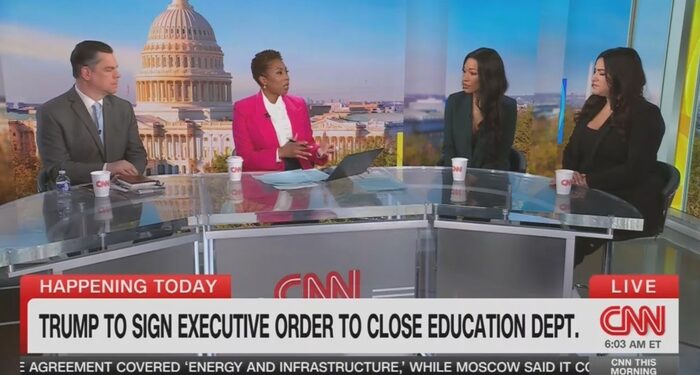 CNN Audie’s All Anti-Trump Panel Assails Dept. of Education End