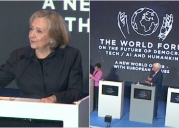 Hillary Clinton Warns of Authoritarianism from Pro-Censorship Germany