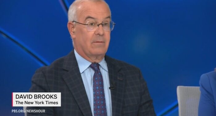 NYT Hack David Brooks Burps Up Call for ‘Uprising’ Against Trump