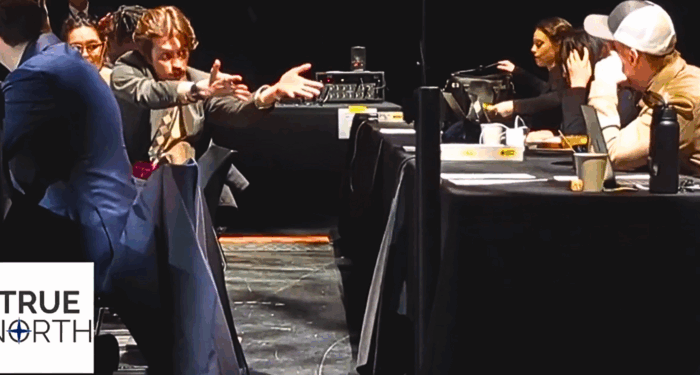 Reporter Loses Cool After Montreal Debate