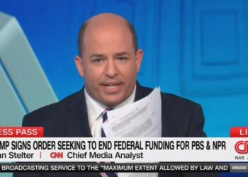CNN’s Stelter Pulls His Hair Out Over Trump’s EO Defunding PBS/NPR