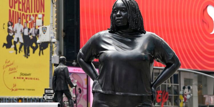 A 12-Foot Warning In Times Square